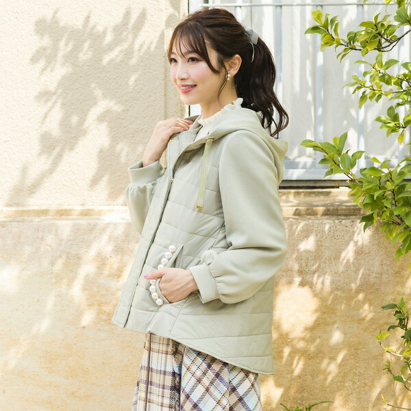 楽天市場】ダンボールニット切替ショートコート／ローズティアラ（Rose