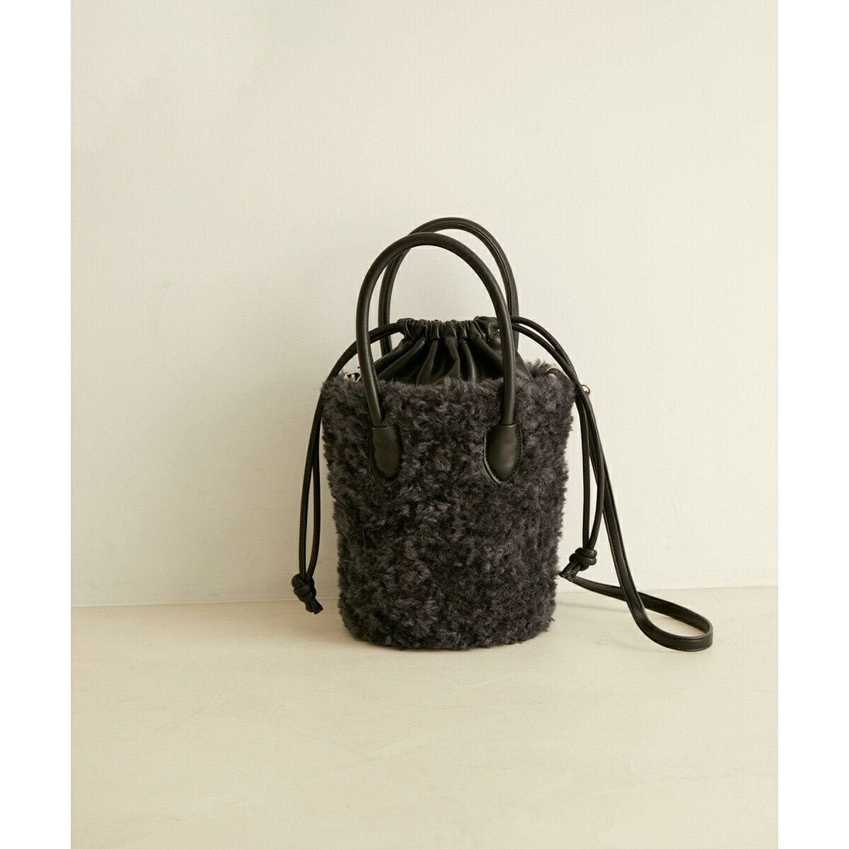 楽天市場】バケットファーバッグ／サロン アダム エ ロペ（SALON adam