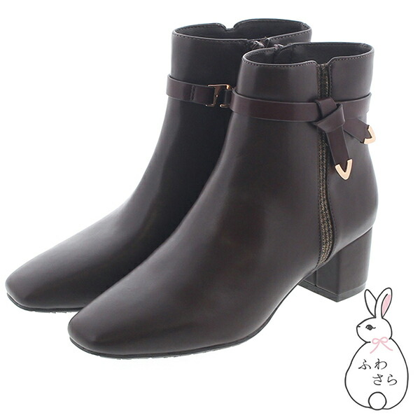 楽天市場】2WAYベルトサイドラインショートブーツ＜ふわさら