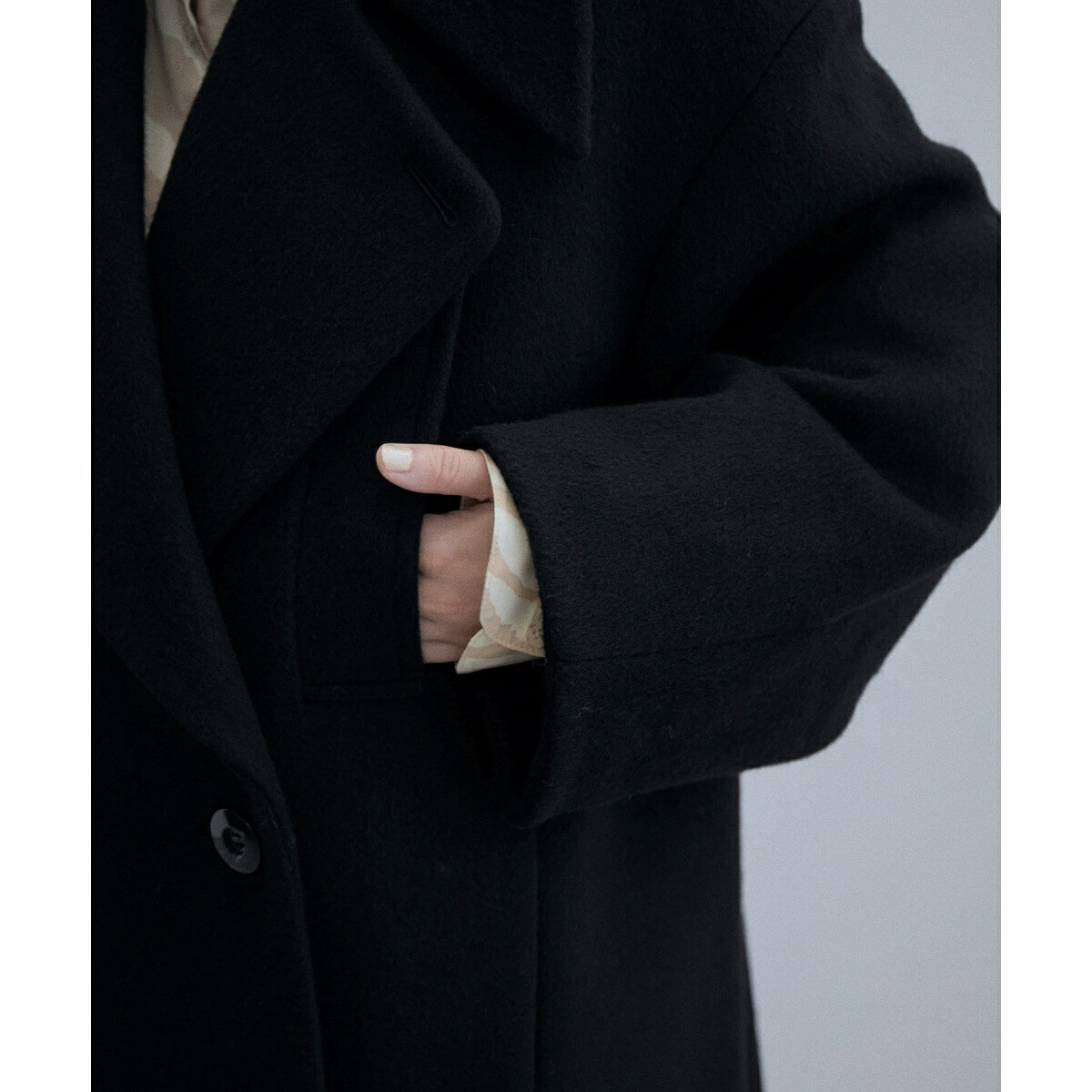 楽天市場】【サステナブル】ビッグラペルコート／アダムエロペ（ADAM