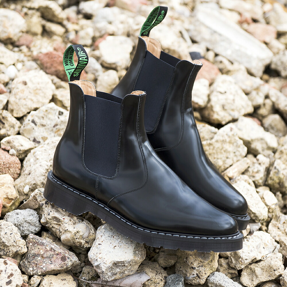 楽天市場】SOLOVAIR (ソロヴェアー) / サイドゴアブーツ DEALER BOOT