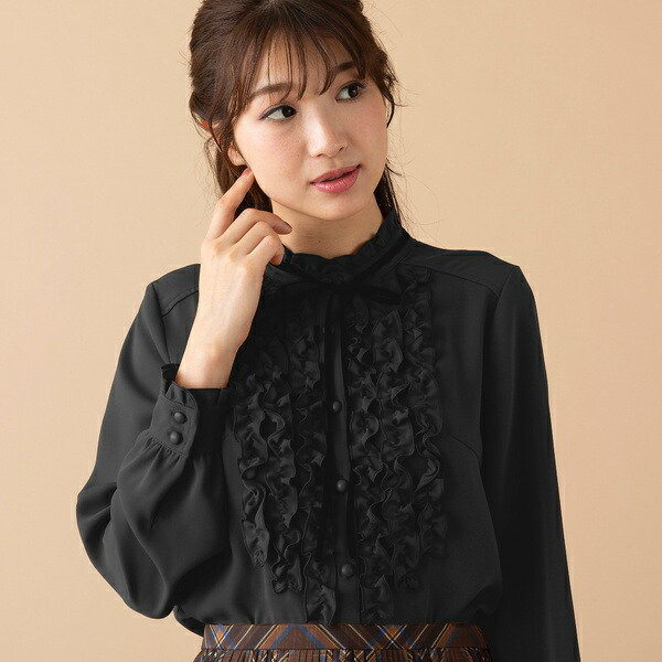 楽天市場】フリルカラーブラウス／ローズティアラ（Rose Tiara