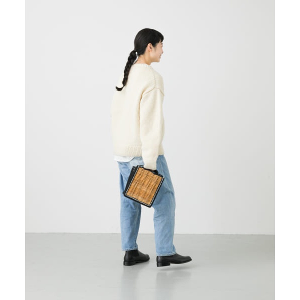 楽天市場】ペルークルーネックカーディガン／かぐれ（kagure） : 丸井