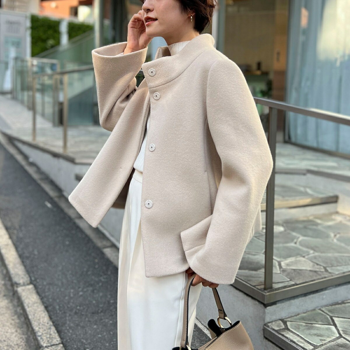 楽天市場】ショートスタンドコート／ノーリーズ（NOLLEY'S） : 丸井