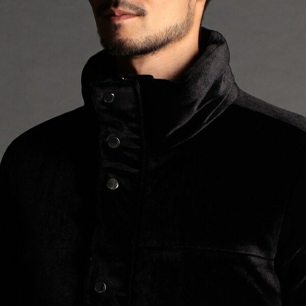 楽天市場】ニットベロア スタンドダウンブルゾン／ニコルクラブ