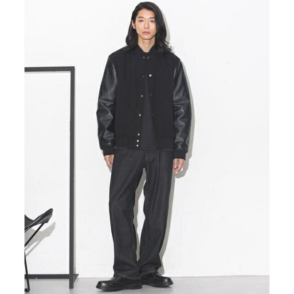 楽天市場】フェイクレザー中綿スタジャン／ナノユニバース（NANO