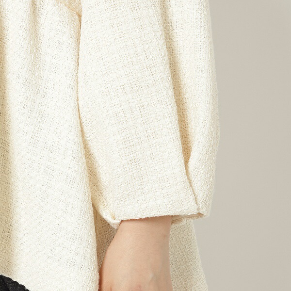 楽天市場】ファニーツイードペプラムブラウス／ローズティアラ（Rose