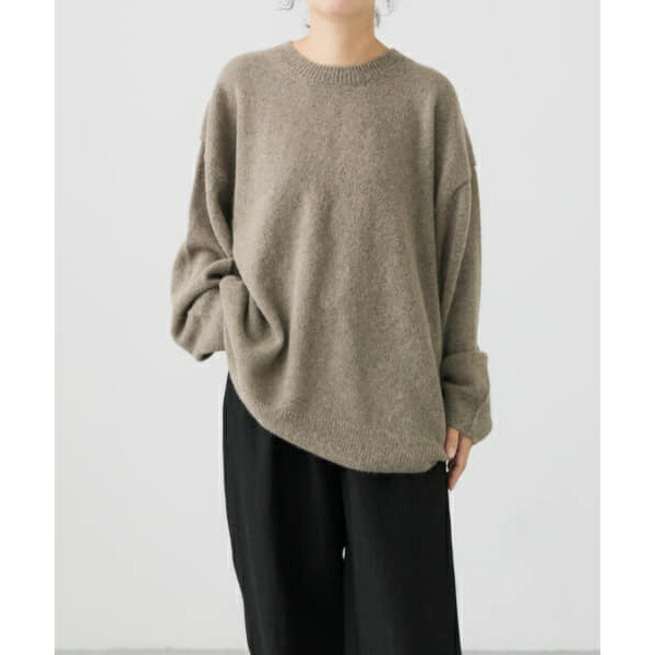 楽天市場】WIRROW Alpaca wool wide knit pullover／かぐれ（kagure