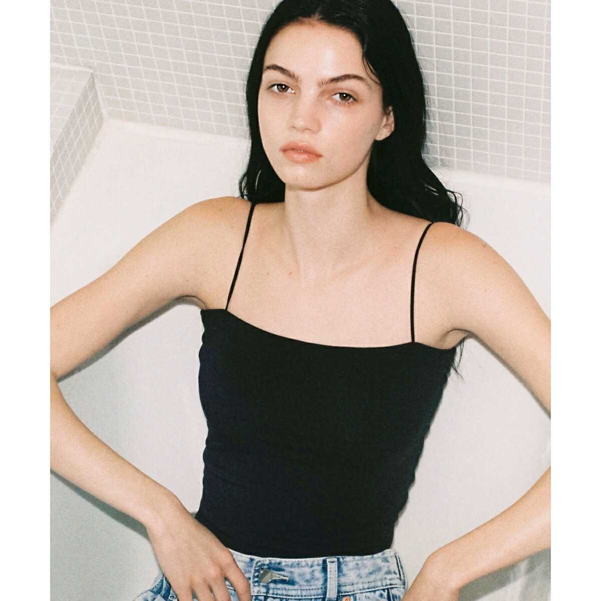 楽天市場】【OUR WACOAL×ADAM ET ROPE'】カップインベアトップ