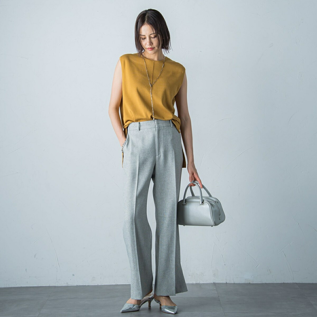 楽天市場】【カタログ掲載】ツムギートメランジピンヘッドパンツ≪洗濯