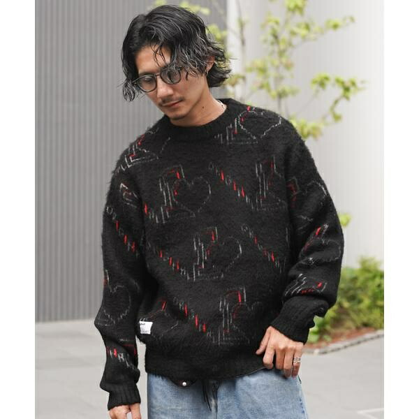 楽天市場】SHAGGY KNIT ORIGINAL HEART／シャギーニット オリジナル