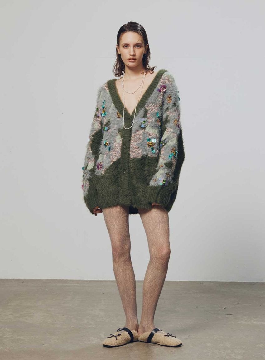 楽天市場】花柄ビジューシャギーカーディガン／コエル（COEL） : 丸井