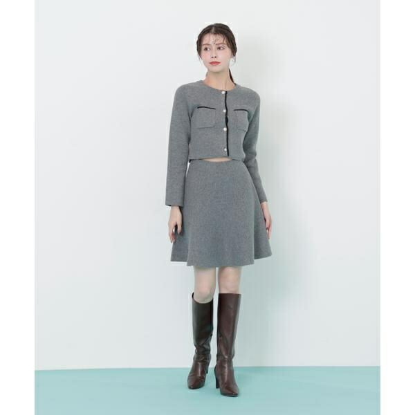 楽天市場】ファーティッペットニットセットアップ／ジル バイ ジル