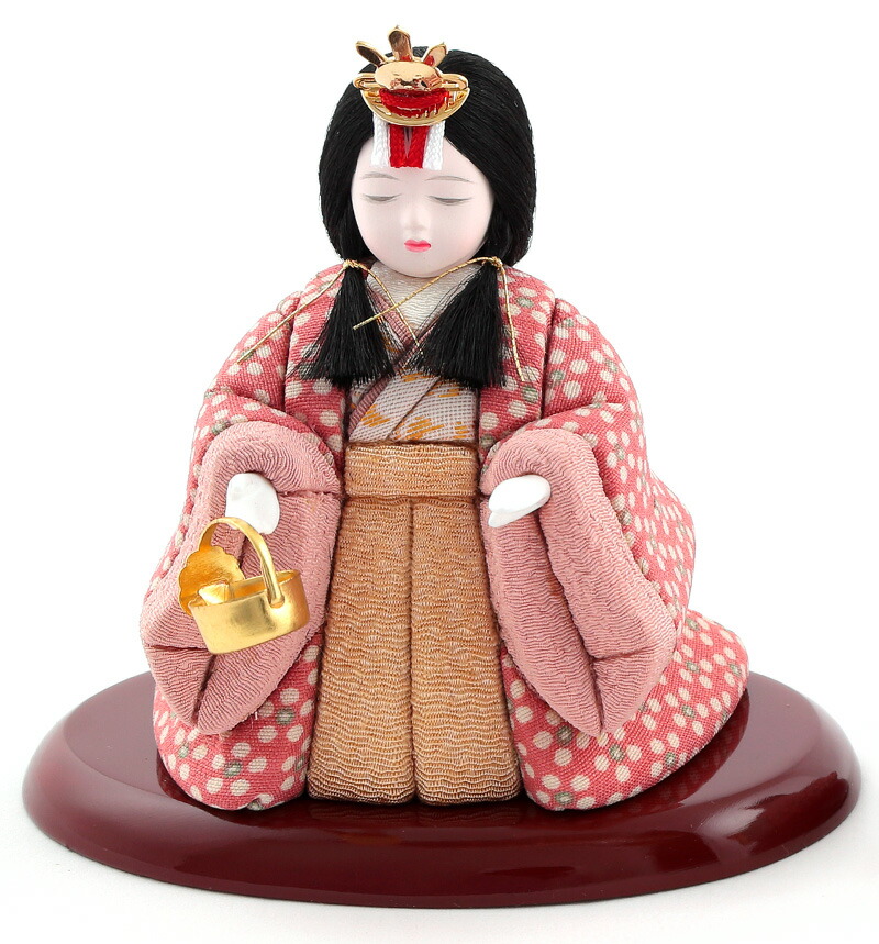 楽天市場】雛人形 コンパクト 一秀 ひな人形 木目込人形飾り 官女単品