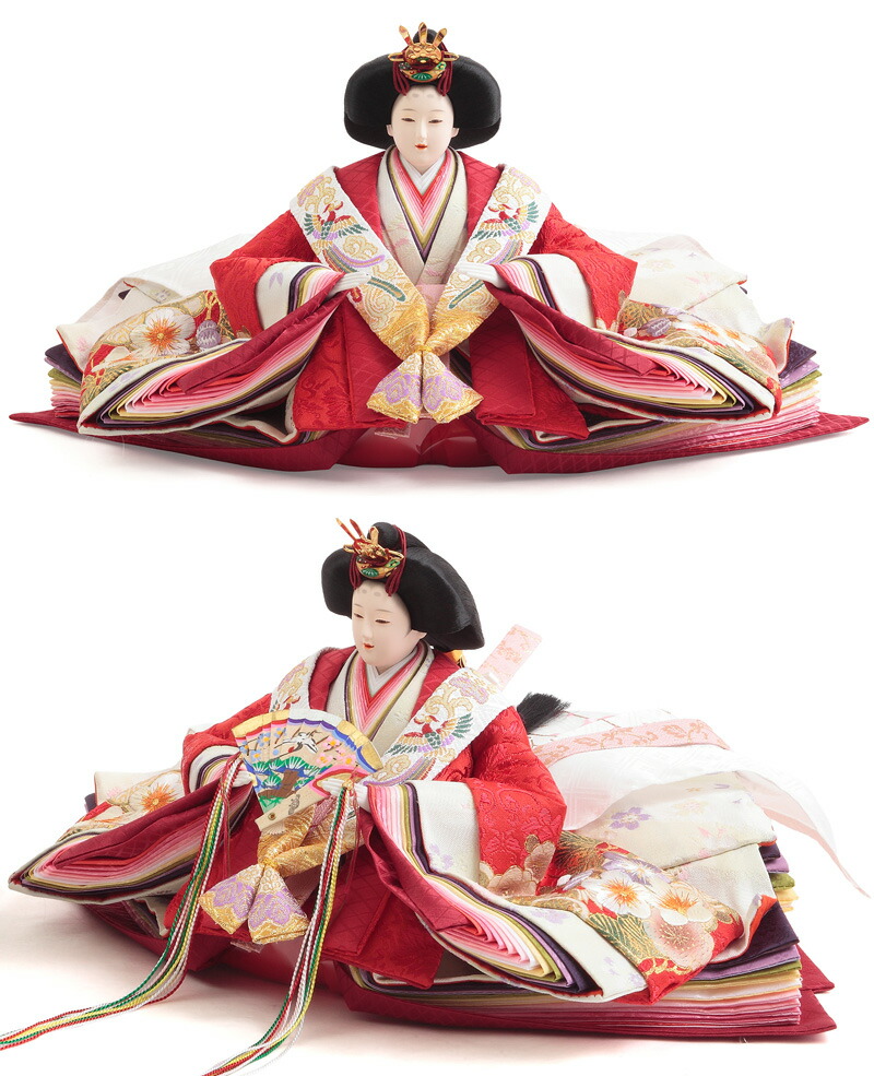 楽天市場】【クーポン利用で10%OFF】雛人形 久月 ひな人形 三段飾り 五