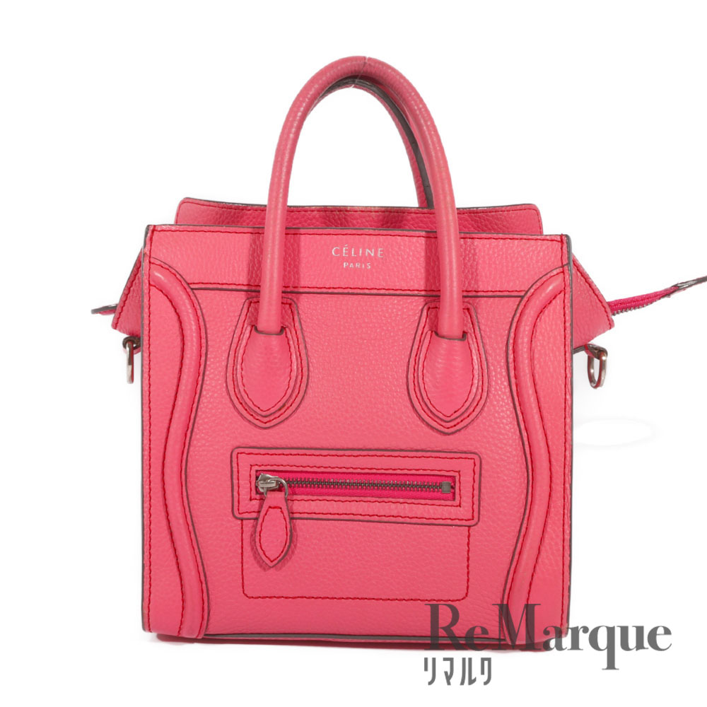 楽天市場】CELINE(セリーヌ) ラゲージナノショッパー ハンドバッグ