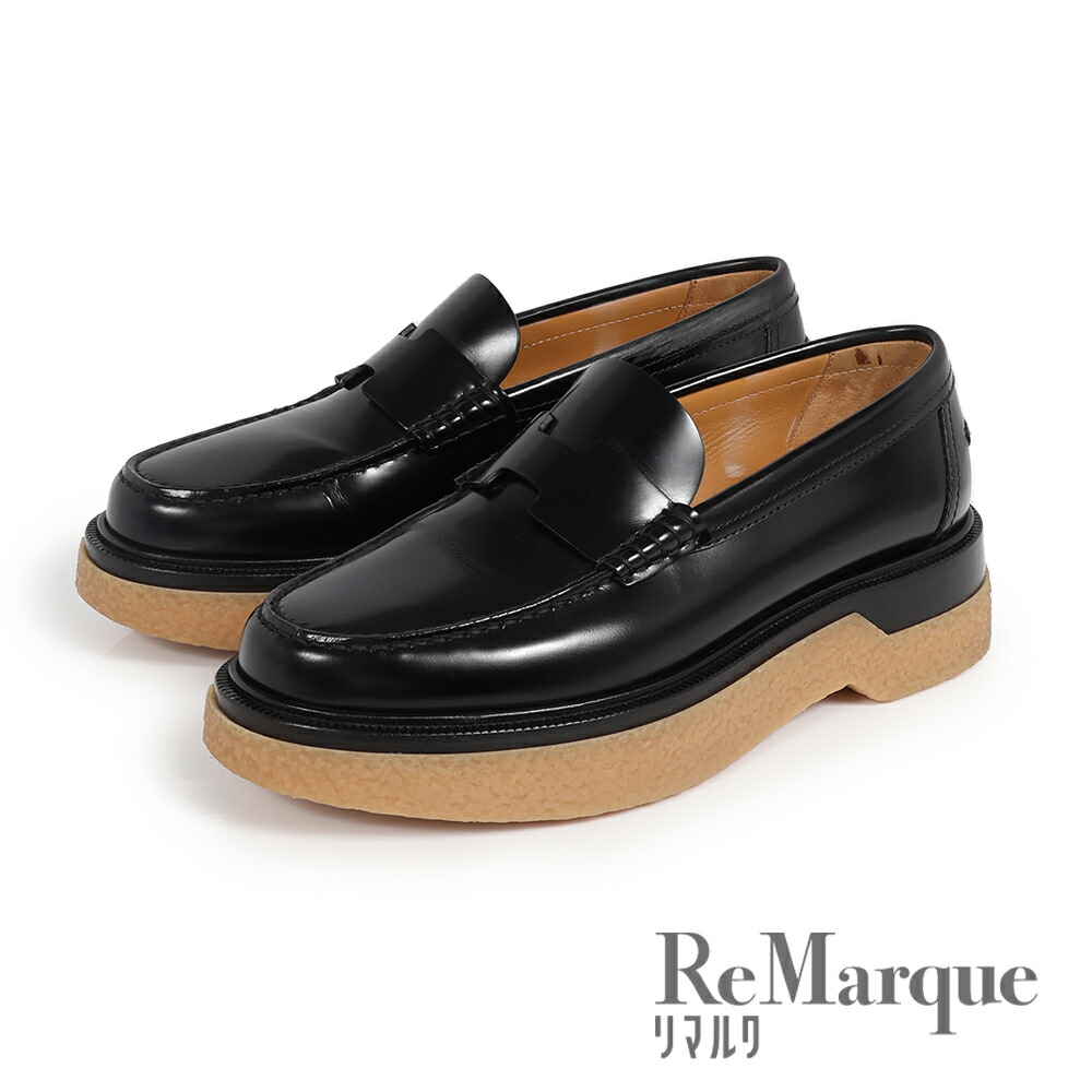 楽天市場】HERMES（エルメス）モカシン ダブリン ローファー ブラック