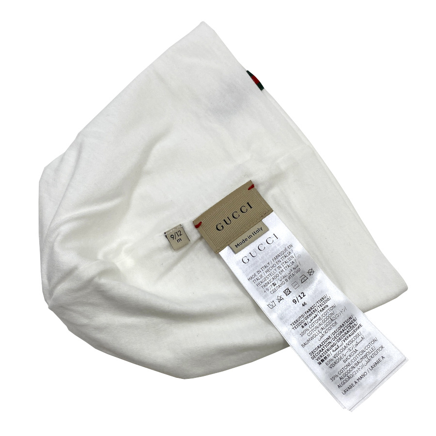 楽天市場】【新品】グッチ GUCCI ベビー GUCCI ロゴ コットン ギフト