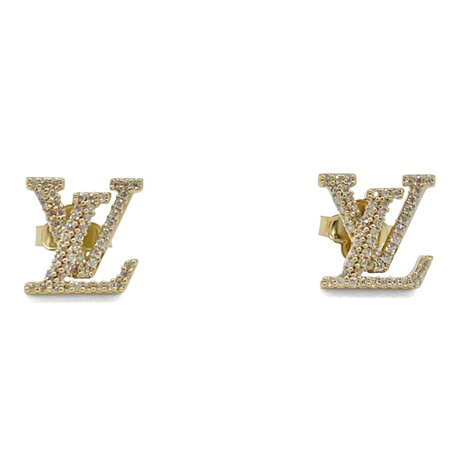 ヴィトン ブックル・ダミエ LVピアス ロゴ MP3193 ヴィトン ブックル