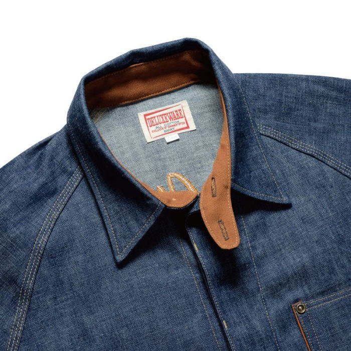 楽天市場】7647-EMBデニムシャツ-DELUXEWARE-デラックスウエアデニム