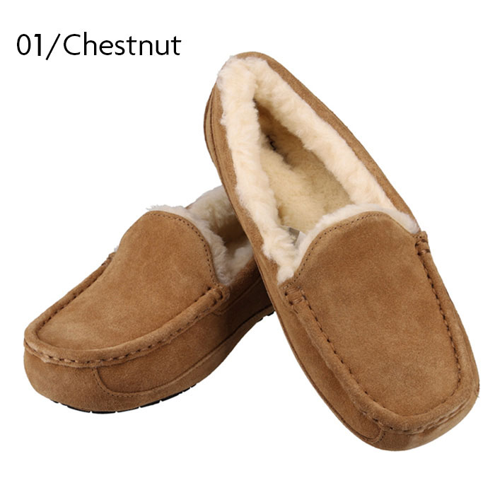 楽天市場】UGG モカシン レディース アグ ムートン アスコット 海外