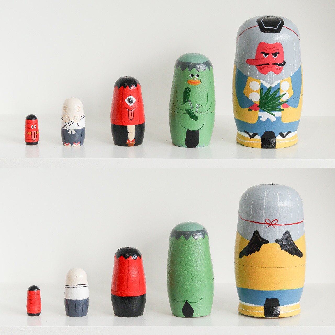 楽天市場】【公式】マトリョーシカ 人形 妖怪 妖怪グッズ 天狗 河童