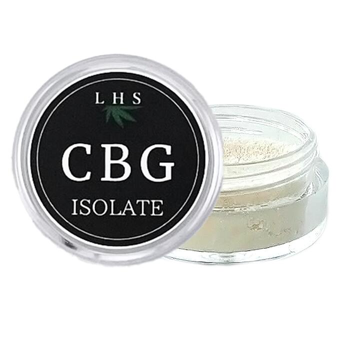 楽天市場】LHS CBG アイソレート クリスタル パウダー 1g cbd 純度