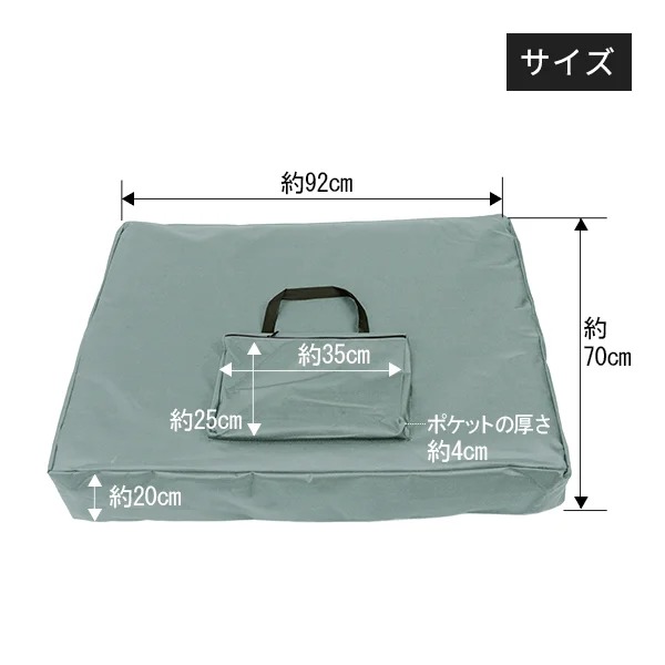 楽天市場】折りたたみベッド用キャリーバッグ キャスターなし キャリー