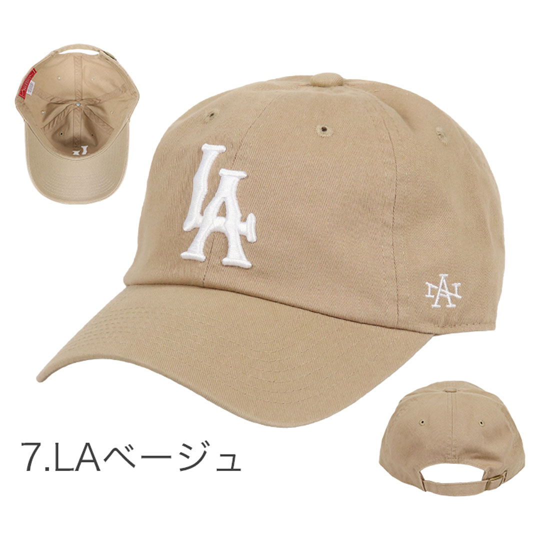 楽天市場】アメリカンニードル NY LA ロゴ 刺繍 ローキャップ メンズ