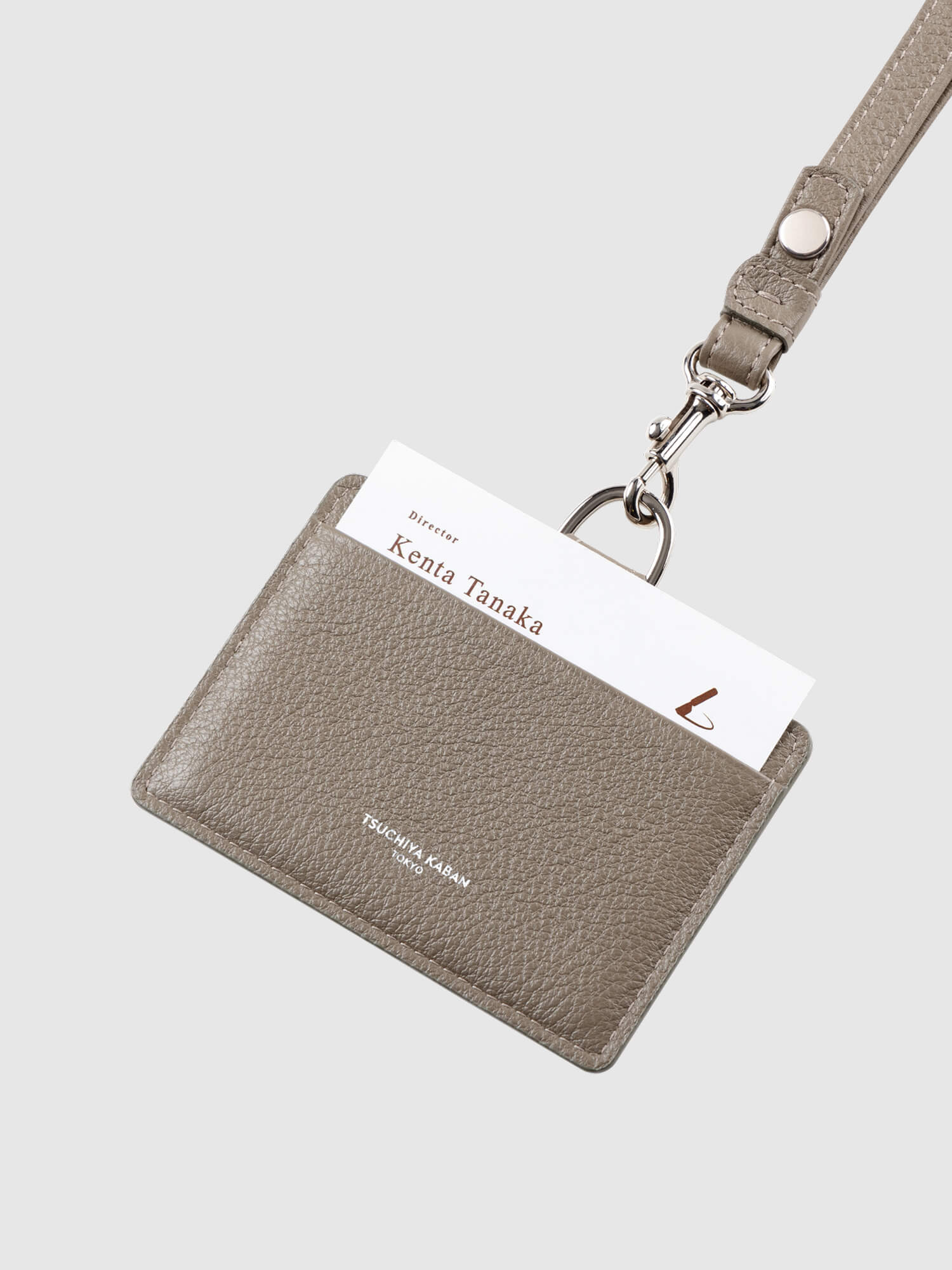 土屋鞄 名刺入れ カードケース ブルーイッシュグレー 限定色 土屋鞄