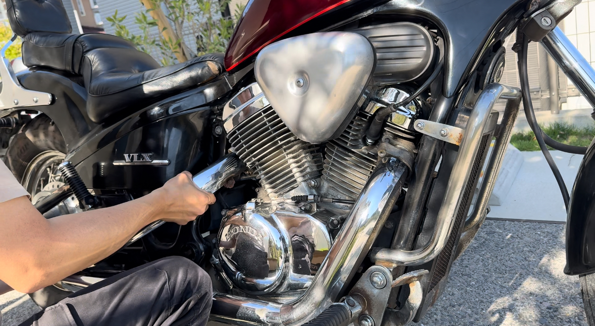 スティードのマフラー交換｜令和にスティードのマフラー交換は意外と