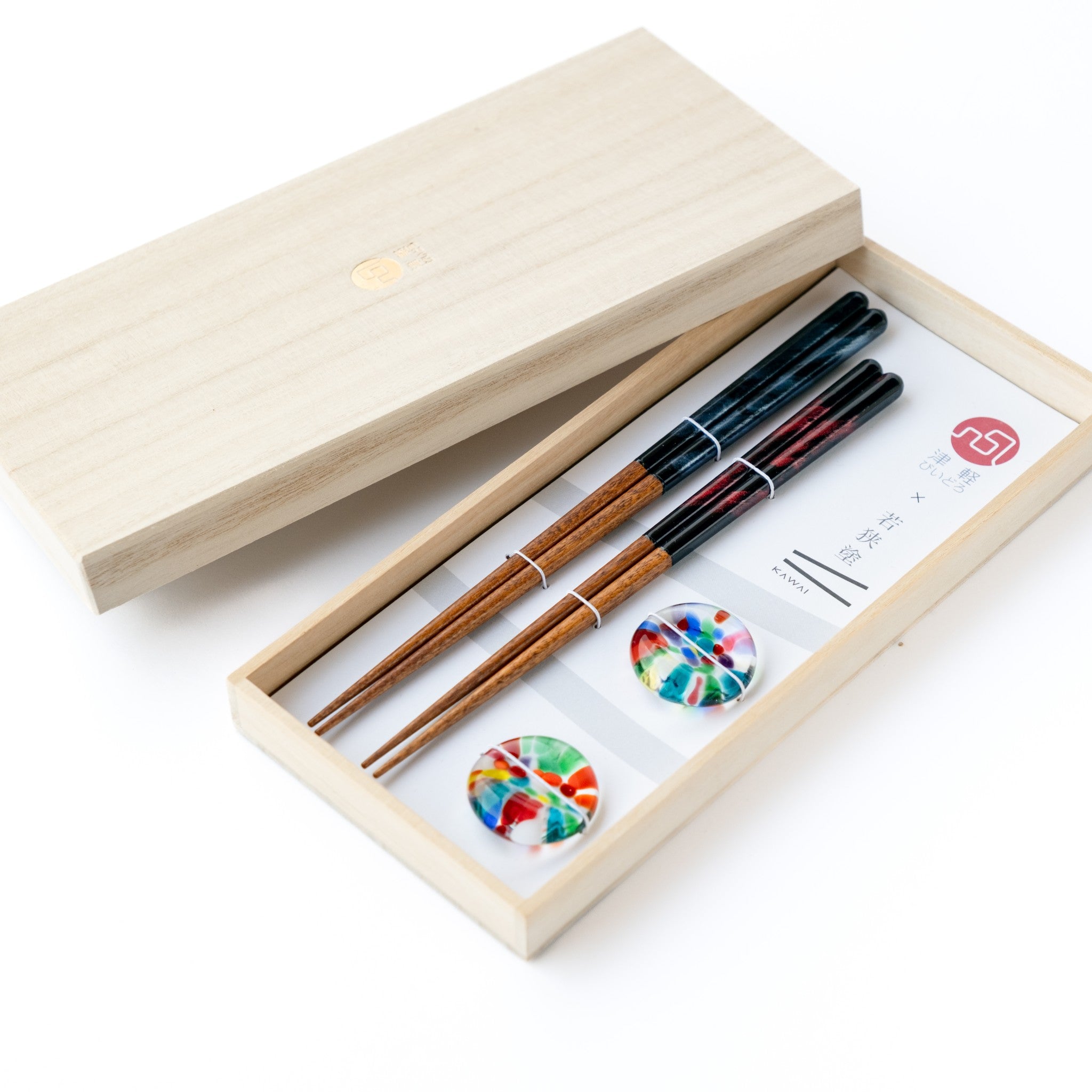 津軽びいどろ NEBUTA 箸置/箸セット | 結婚祝いやプレゼント、ギフトに