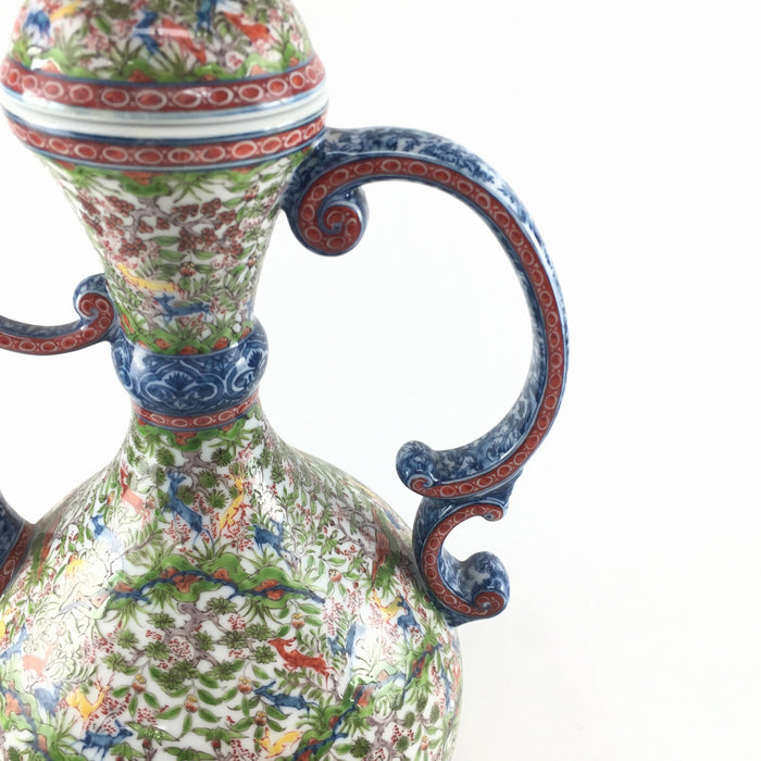 唐草水差鹿鳴館 葉山有樹 有田焼 — 佐賀有田 ギャラリーつじ信