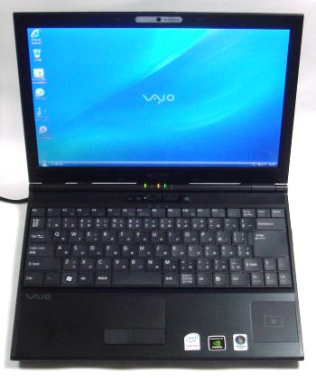 希少 SONY VAIO VGN-SZ94PS WinXP バイオノート 希少 SONY VAIO VGN