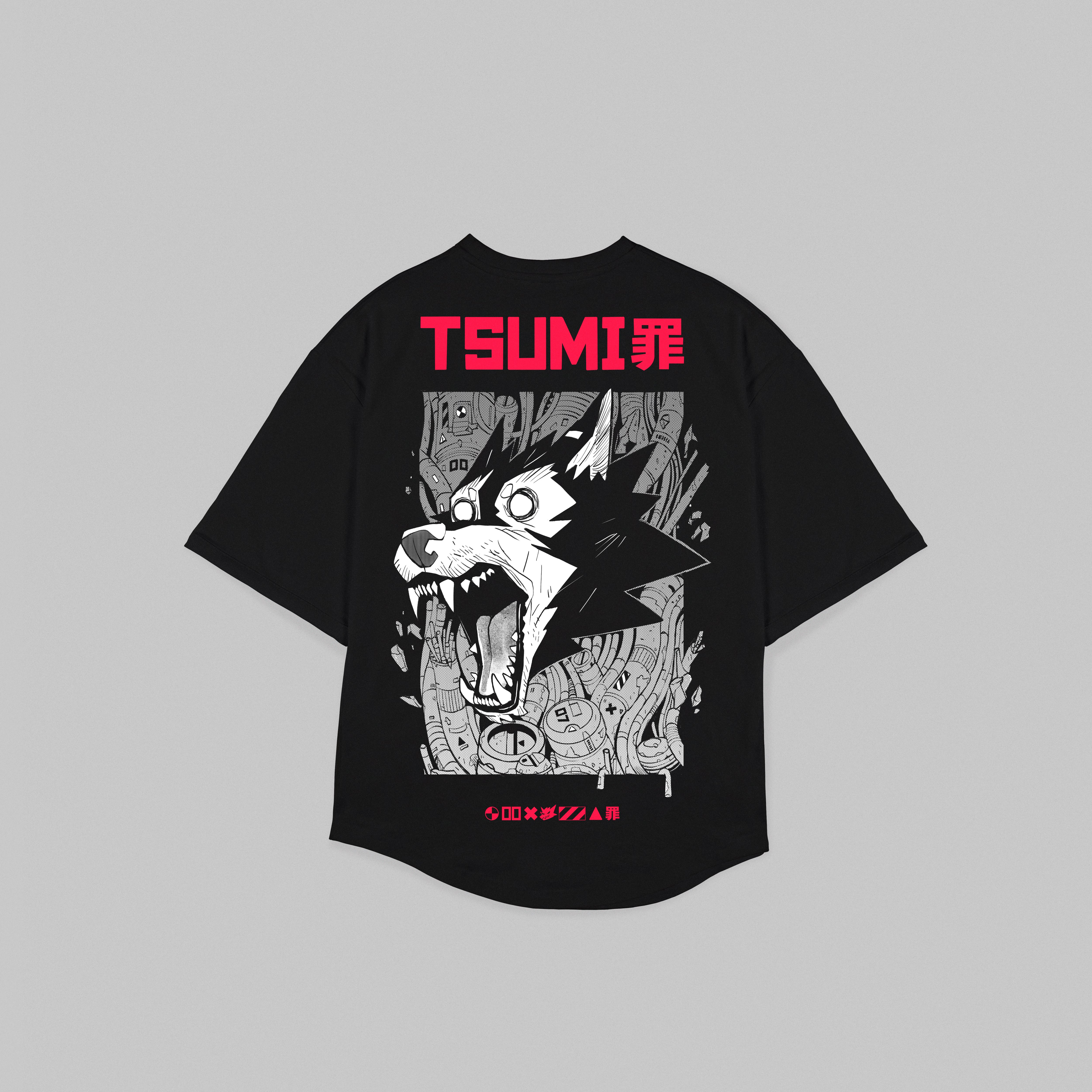 Tsumi x Mad Kobra . T-shirt・Black - Limited edition