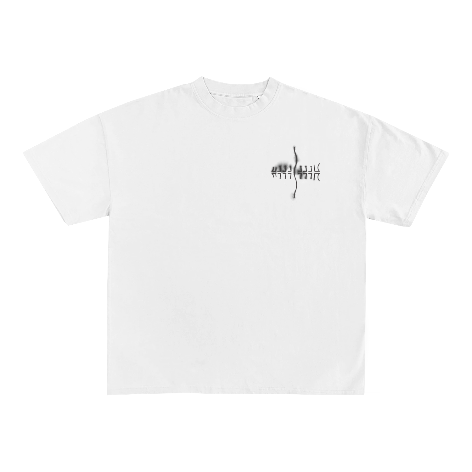 Soft Spine Lyric White T-Shirt – Tsunami Sea