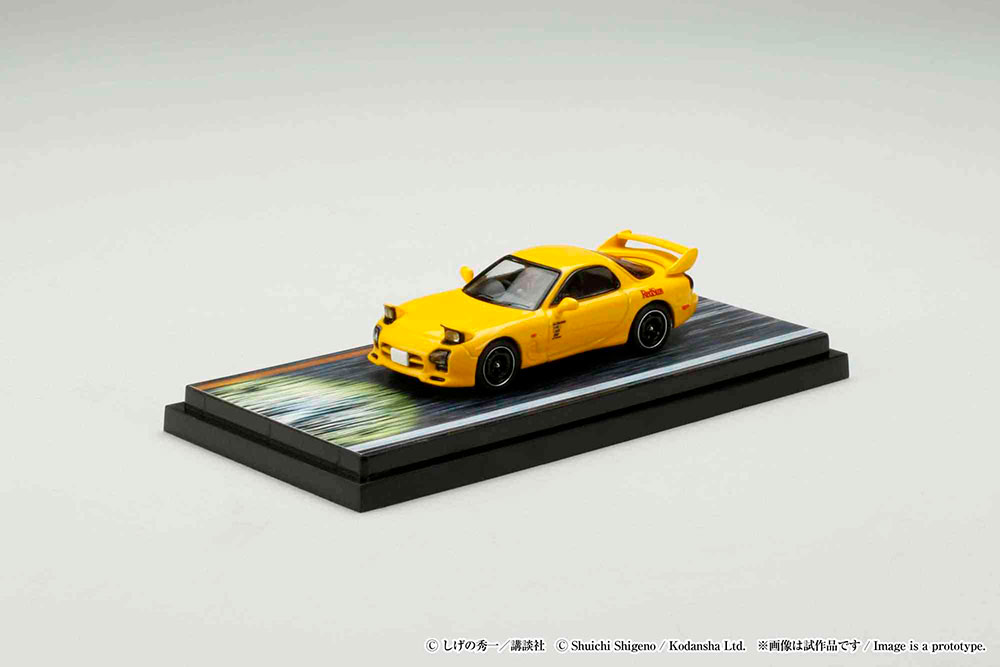 1/64 MAZDA RX-7（FD3S）RED SUNS / 頭文字D VS 藤原 拓海 高橋 啓介