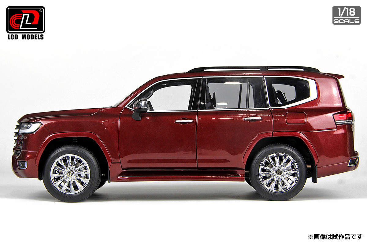 1/18 ランドクルーザー300 ZX レッド【LCD18013ZXRE:6971631022645