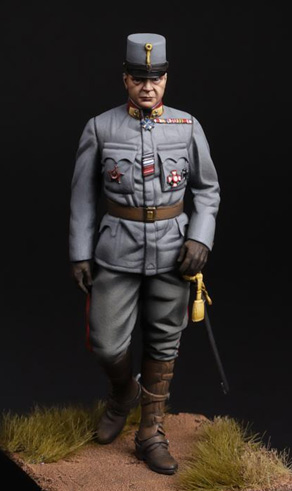 1/16 WW.Ⅰ オーストリア・ハンガリー軍大将 胸像 Vol.2【SBMV16022