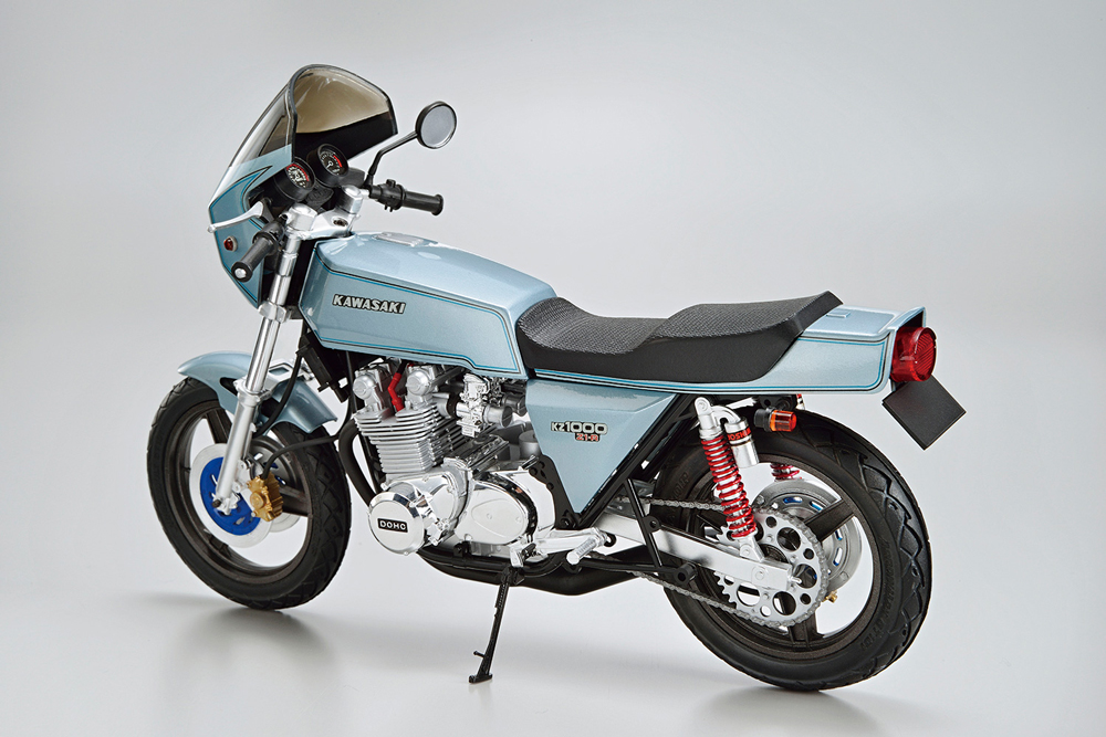 ザ☆バイク 44 1/12 カワサキ KZT00D Z1-R ＇77 カスタム【063965