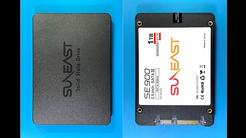 SUNEAST SE900 SATA SSD 1TBを追加購入！ | ちょうべいのThinkPad