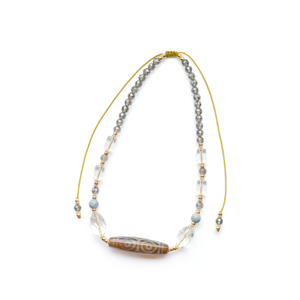 T.P.S coco / ウィンターコレクション 龍眼天珠ネックレス