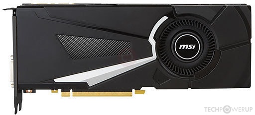 MSI GTX 1080 AERO OC Specs | TechPowerUp GPU Database