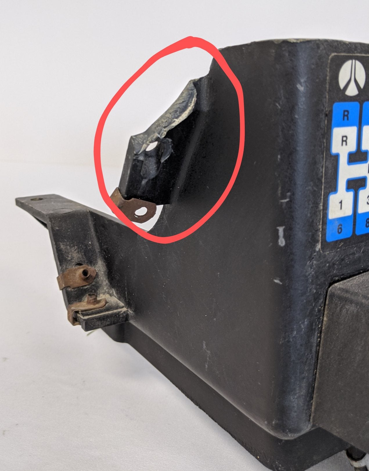 Freightliner Cup Holder Support Panel - 18-23405-000 - Damaged