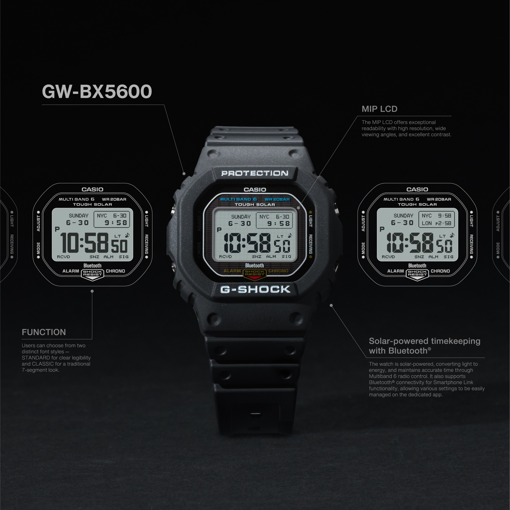 G-SHOCK GW-BX5600-1JF 4549526415449 | G-SHOCK | タイムステーションNEO