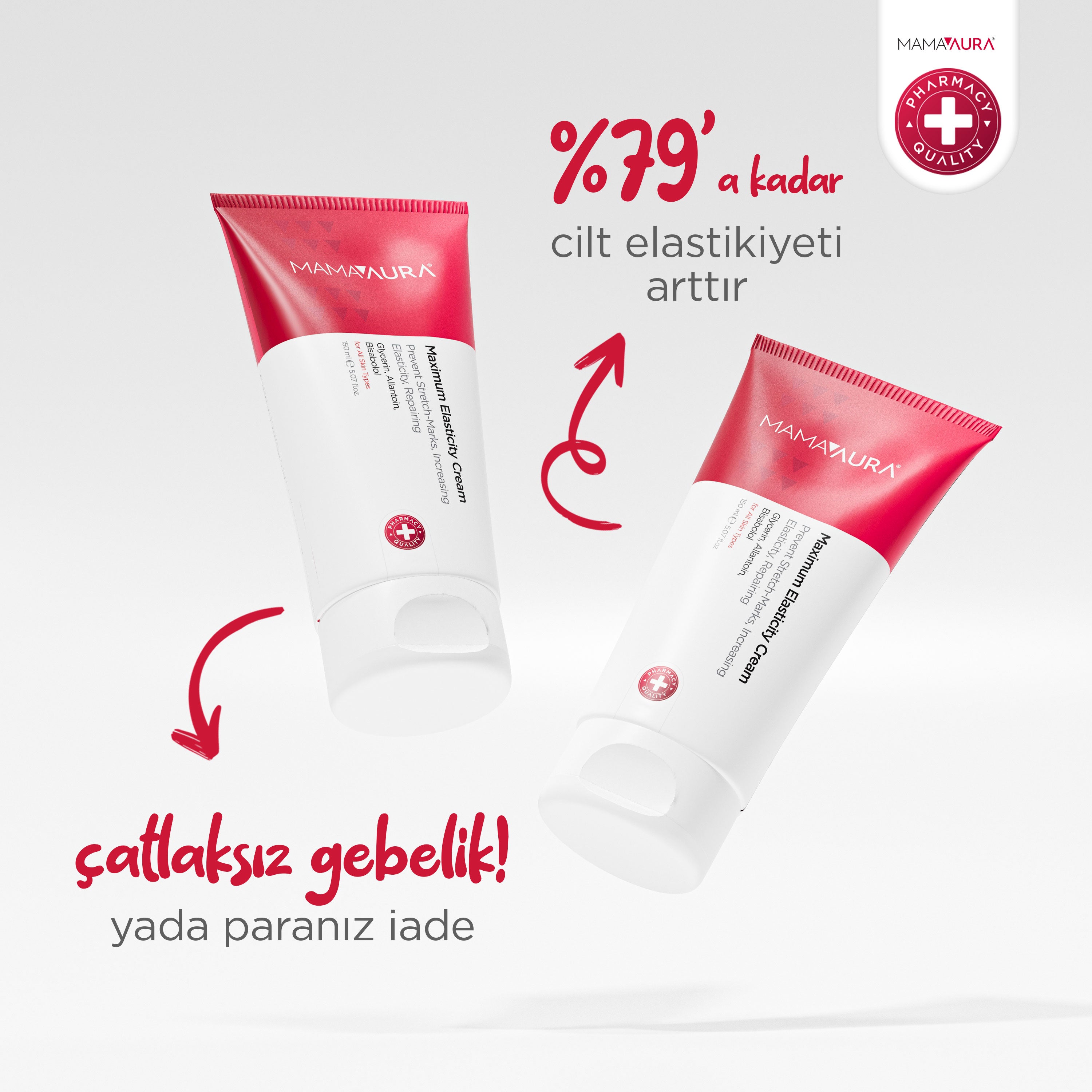 Mamaaura Maximum Elasticity Cream 150 ml – Mamaaura Türkiye