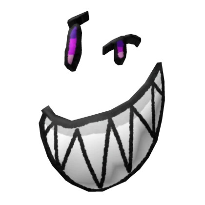 Sharp Purple Monster Smile | Roblox Item - Rolimon's