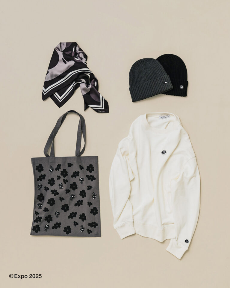 アーバンリサーチ、黒ミャクミャク・こみゃくグッズ店頭販売決定