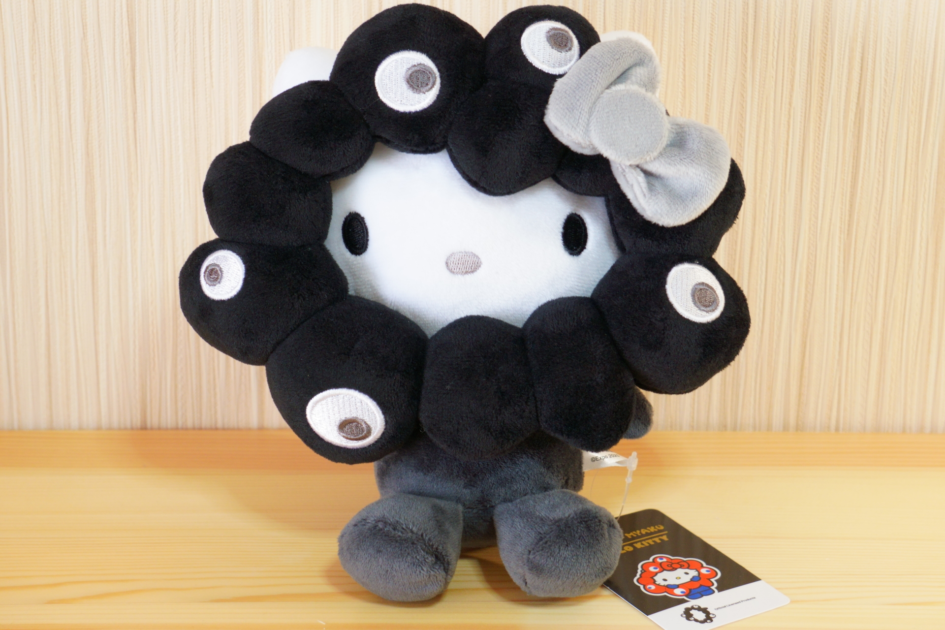 サンリオ×黒ミャクミャクぬいぐるみ、受注販売再開！ 全7キャラ