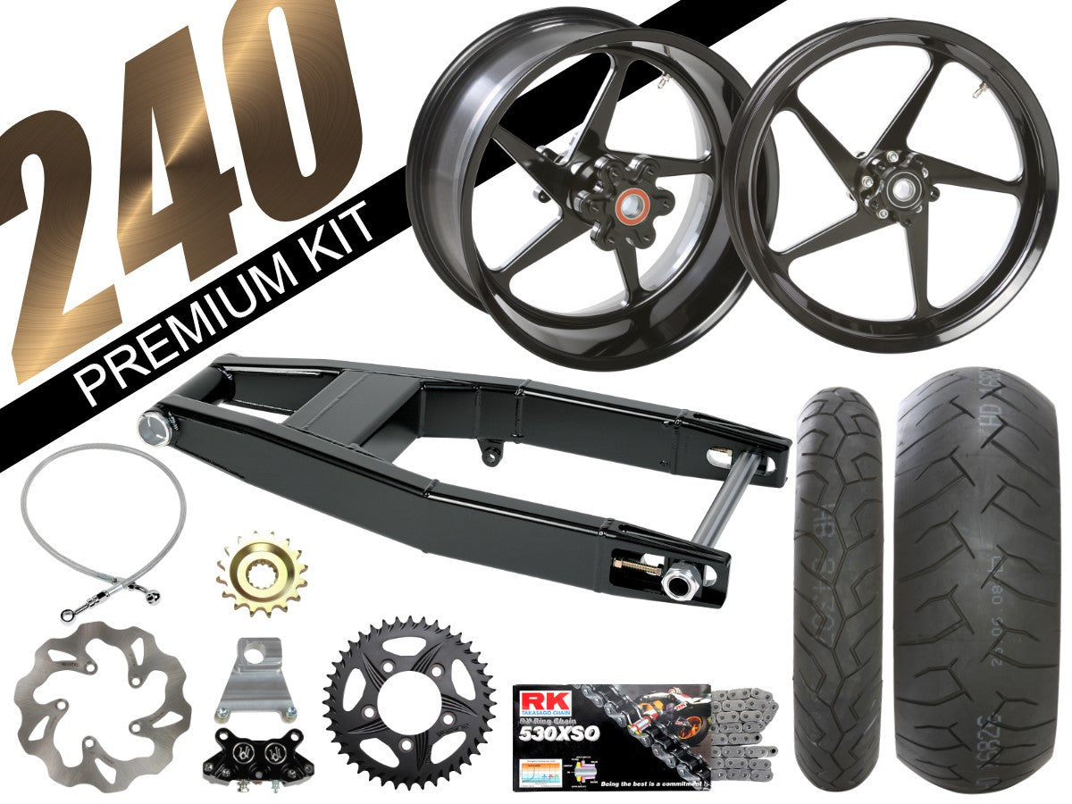 ZX-14 Black 240 Kits - Trac Chassis Sports